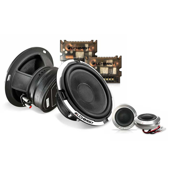 Alchimist AS-625 car audio speaker system 2-way component speaker